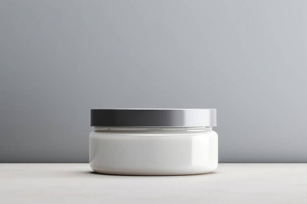 Jars of shoe polish and creams